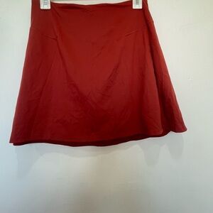 Elegant Red Women's Skirt